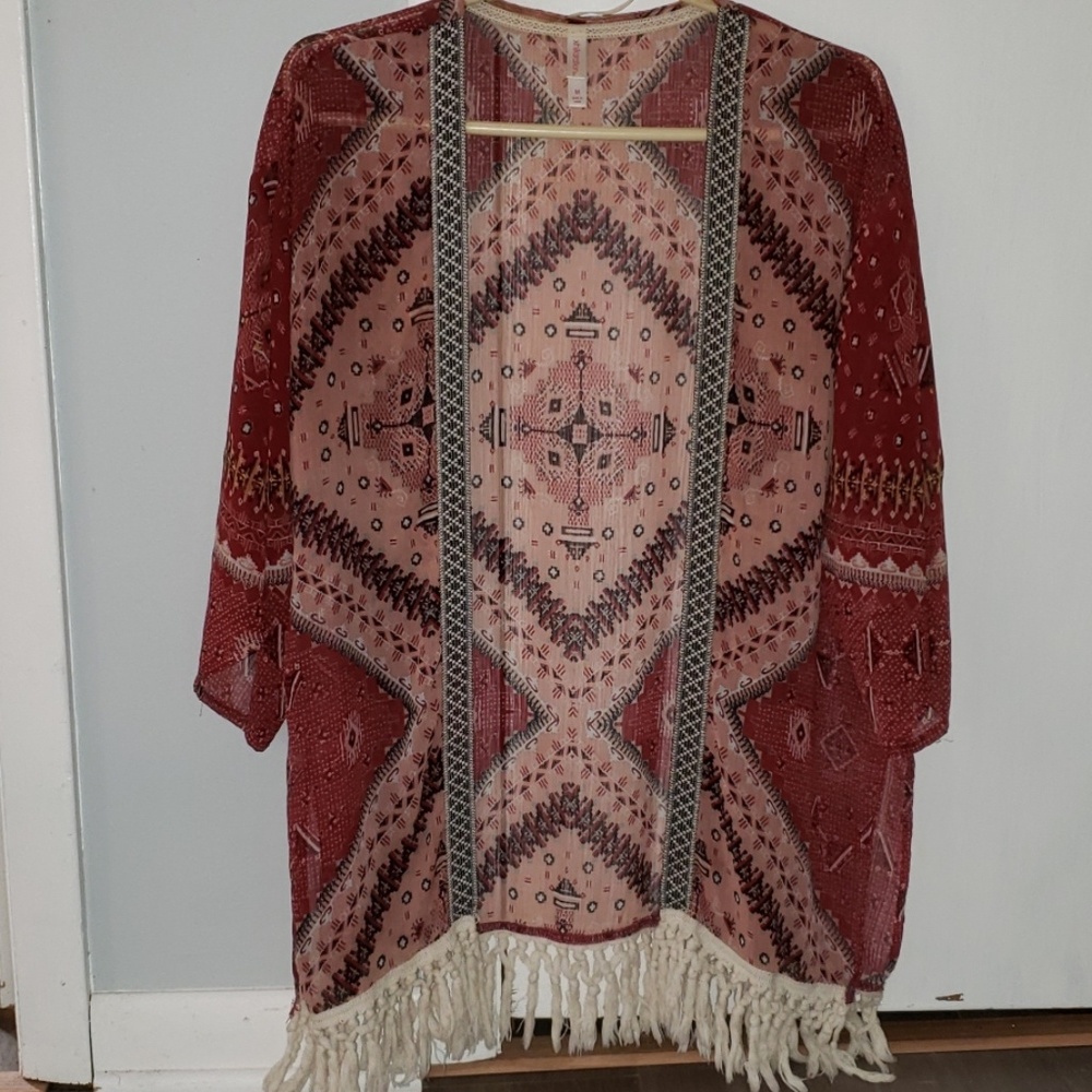 Kimono with Fringe